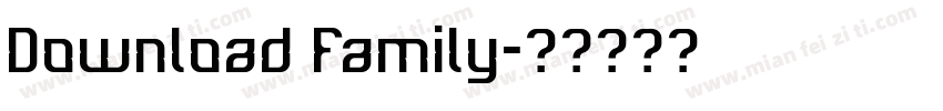 Download Family字体转换